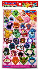 Pok mon Holo seal stickers No. 4 Japan Kawaii