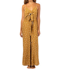 RIP CURL SUNDIAL Women's Jumpsuit - Bronze - Medium - NWT