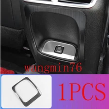 Car For Hyundai Sonata 2020-2023 Rear Storage Box Frame Cover Trim Black S.Steel