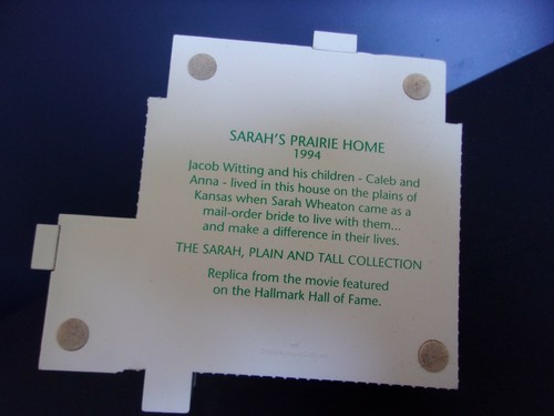 Hallmark Sarah's Prairie Home 1994 Sarah Plain and Tall Collection - Picture 5 of 5