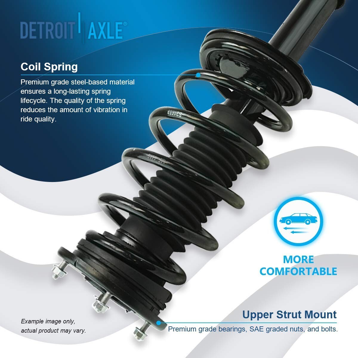 Shock Absorbers For Complete 6-Piece Strut \u0026 Shock Kit For 2007-2010 Ford  Edge \u0026 Lincoln MKX - Front \u0026 Rear Ford Edge Lincoln MKX Front Struts Rear  Shocks Replacement, image size:1200x1200