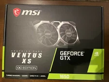 MSI Ventus GeForce GTX 1650 Video Card - Dual Fan