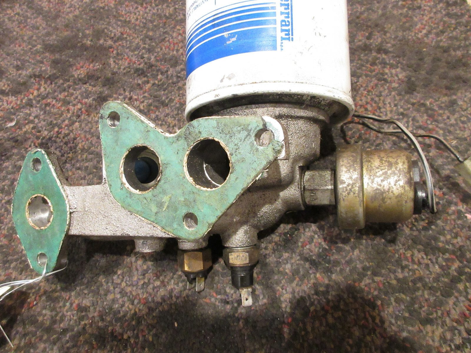 Ferrari Testarossa  - Oil Filter Support / Housing - Part# 125824