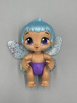 Baby Alive Glo-Pixies Minis Doll Pixie Bubble Sunny Toy Girls Blue Hair 4 