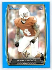 Kenny Vaccaro 2013 Bowman #/499 Rookie Blue #172