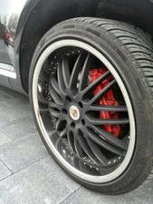 Llantas Porsche Cayenne informe de piezas Royal Wheels GT 22" pulgadas ITV neumáticos GO!