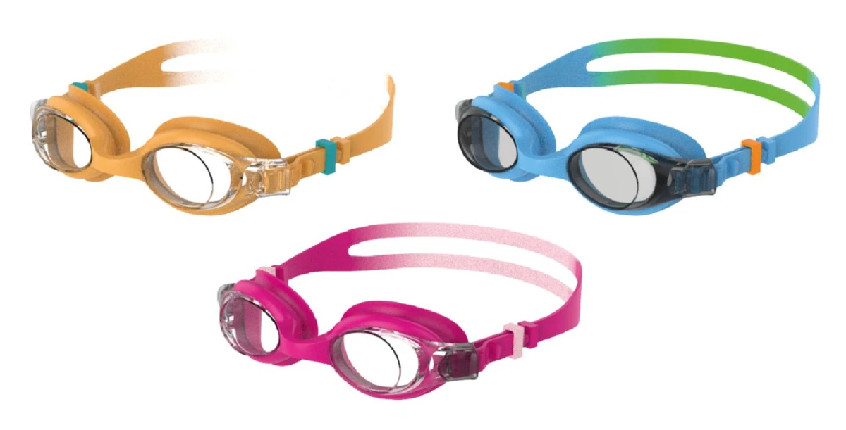 SPEEDO SKOOGLE JUNIOR SWIMMING GOGGLES ANTI FOG KIDS INFANTS 2 6 YEARS ORANGE