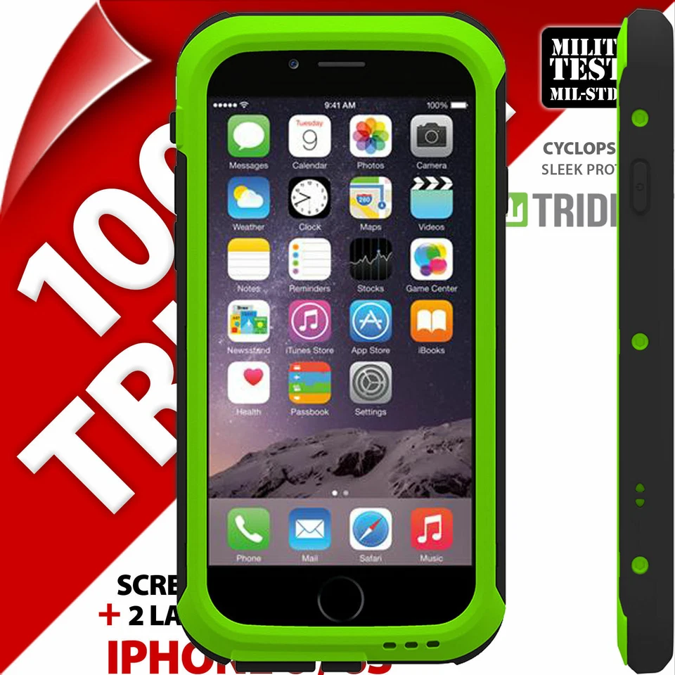 Trident Cyclops Drop Protection Case Cover Rugged for Apple iPhone 6 / 6S (4.7") - Image 3 of 4
