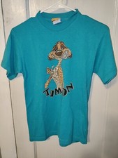 Vintage 1990s The Lion King T-Shirt Timon 90s Walt Disney Store Size Small Women