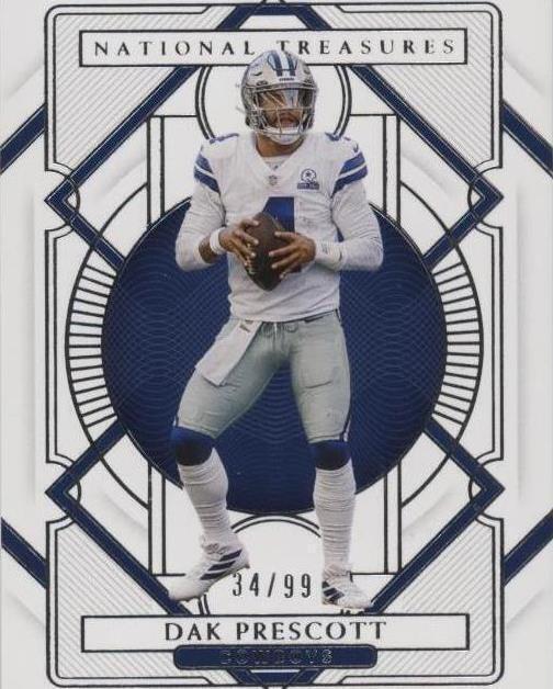 2020 Panini National Treasures - Dak Prescott #26 /99 for sale online ...