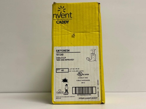 40 PK nVent CADDY CAT124Z34 3/4" J-Hook with 4Z34 Clip for Cable Support - Picture 6 of 8