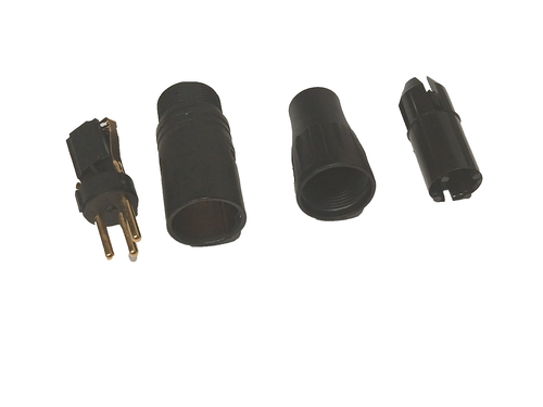Neutrik NC3MXY-B 3-Pole XLR Male Connector, Gold Contacts (no tools required) - Picture 3 of 3