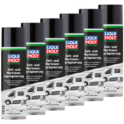 Camping Zelt und Markisen imprägnierung 6 X 21815 Liqui Moly 500 ml Wohnmobil