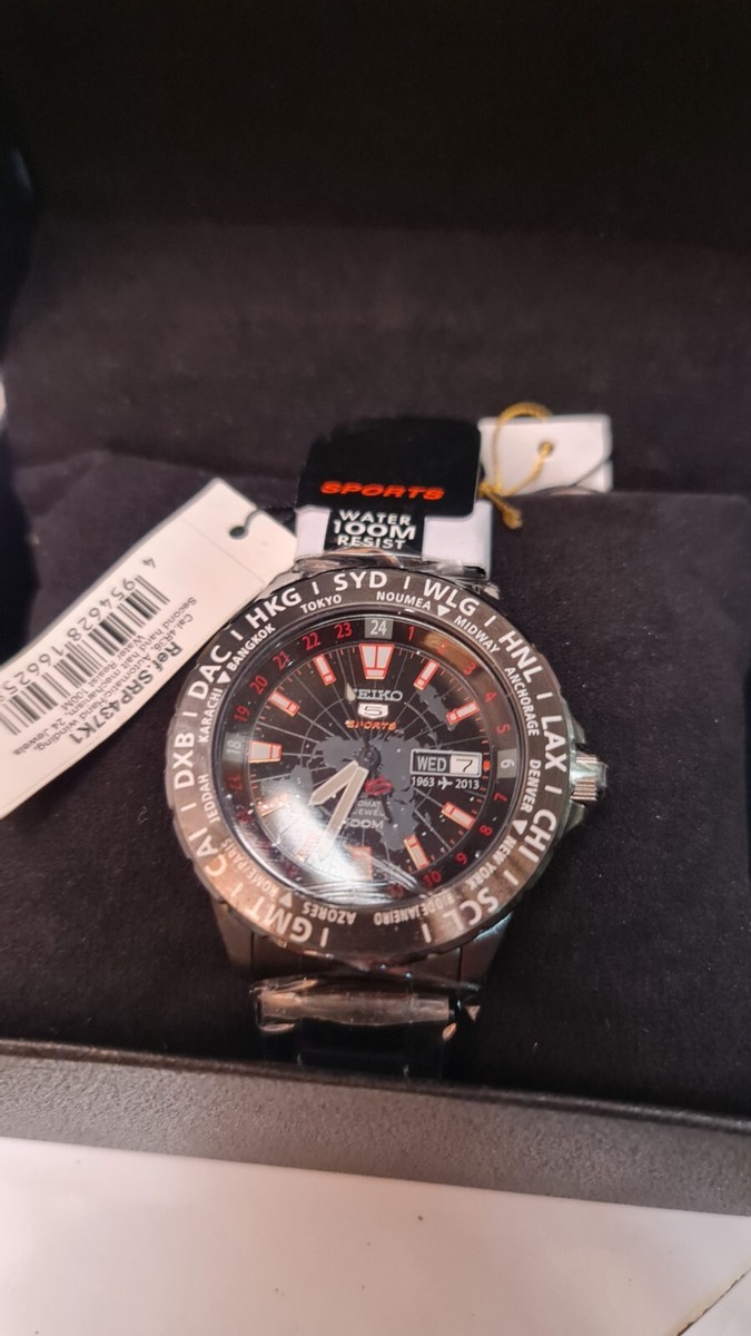 時計 SEIKO5 SPORTS AUTOMATIC 50th Anniversary Seiko 5 50th Anniversary Automatic Blue Dial Stainless Steel