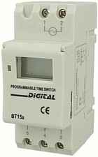 x Temporizzatore Interruttore Orario Giornaliero Settimanale 2M BT15A uni