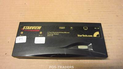STARTECH STARVIEW SVK211K CBEDE8CE72 - 2-Port KVM Switch Keyboard Video Mouse