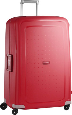 Samsonite S'Cure - Spinner S Koffer 55 cm 34 L 4 Räder TSA-Schloss Karminrot