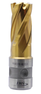 HSS TIN Kernbohrer Drm. 16 mm Schnitttiefe 30 mm mit FEIN Quick-In Schaft