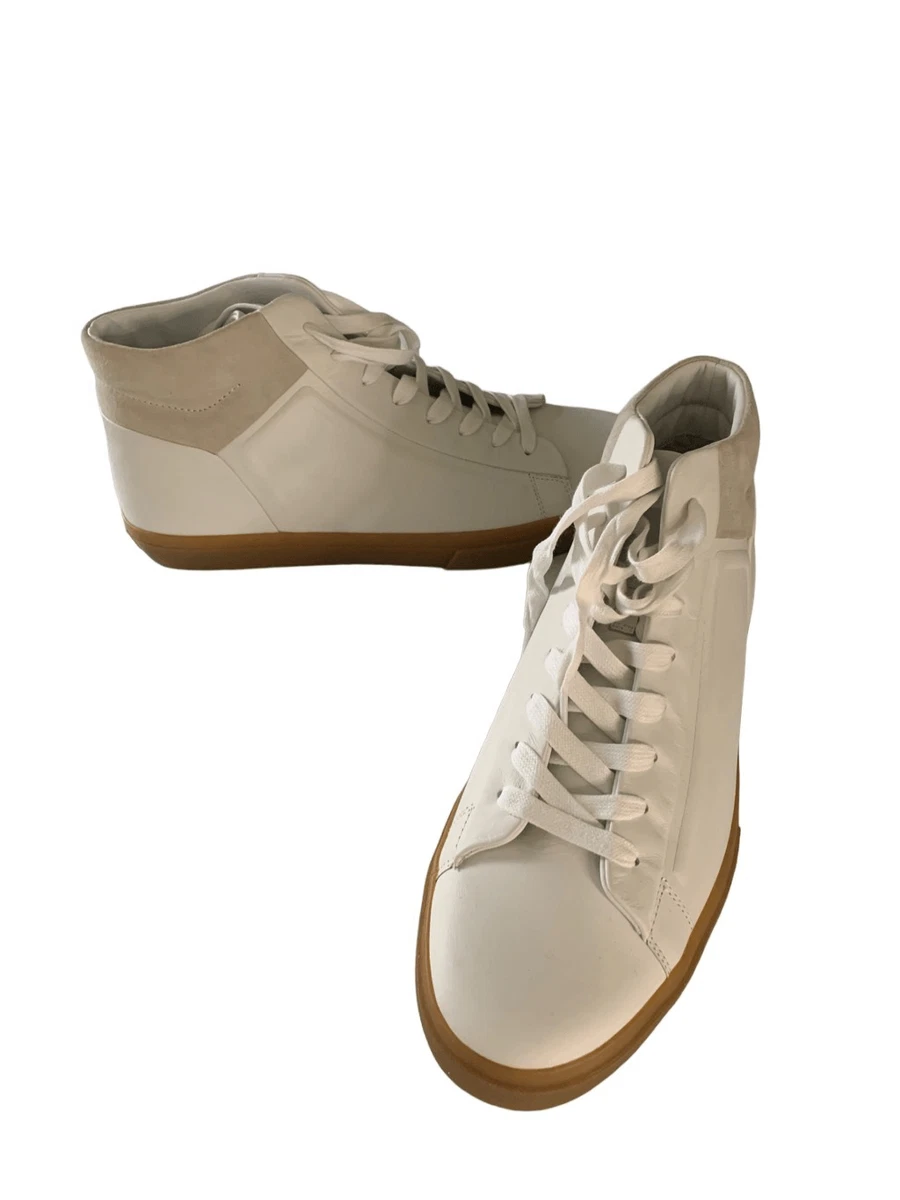 Men's vince deals white sneakers