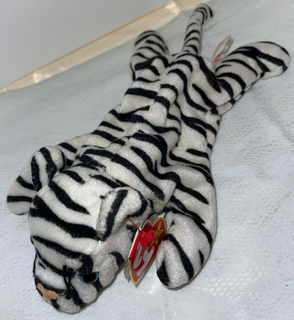 Ty Beanie Baby Blizzard Tiger, Wild cat December 12, 1996 B42 | eBay