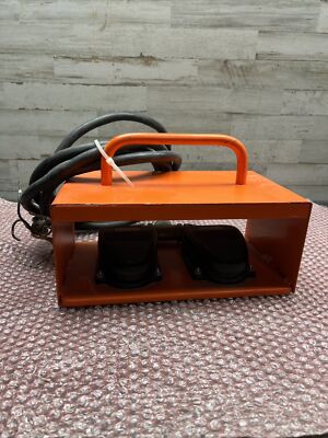 Clipper 635-S 15A 1/2 HP Momentary Foot Petal Switch With Metal Housing