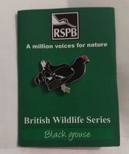 Rspb Pin Badge Tri-fold 