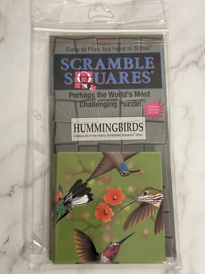 Scramble Squares Puzzle Tiles Humming Birds