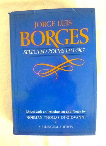 Jorge Luis Borges SELECTED POEMS 1923-1967 Bilingual 1st/dj 1st print - Picture 7 of 7