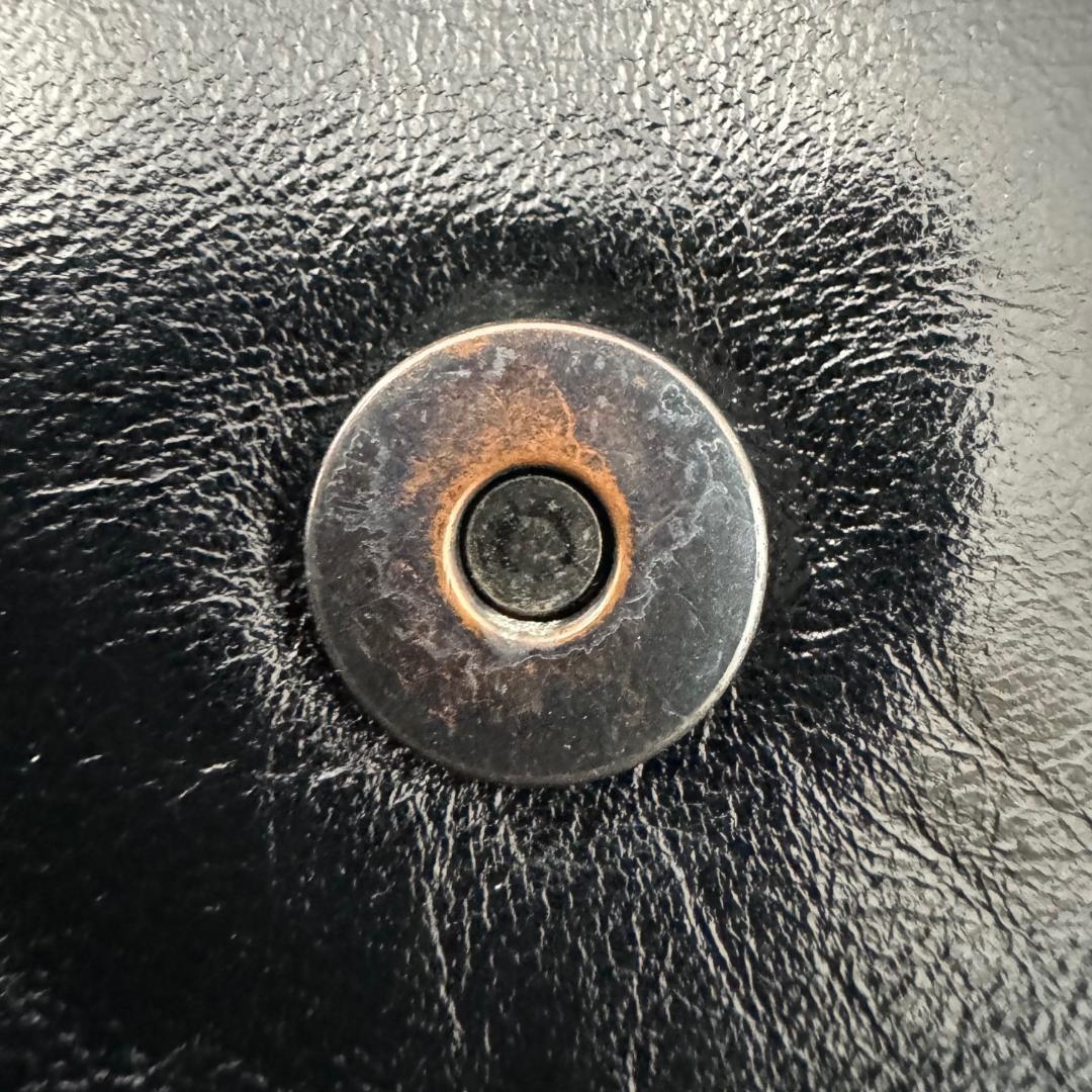 Borsa pochette Yves Saint Laurent s borsa marsupio pelle nera logo YSL punto V