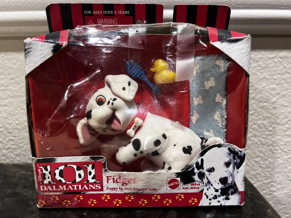 Nuevo Fidget 101 Dálmatas Disney Mattel Fidget Cachorro (Desgaste en caja) Foto 2 de 4