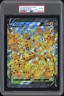 2021 POKEMON SWSH BLACK STAR PROMO JUMBO PIKACHU V-UNION PSA 8
