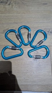 5x DMM Areo screwgates locking carabiner CMK