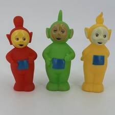 Vintage 1998 Hasbro Ragdoll TELETUBBIES 5 Figures Dipsy Laa-Laa Po Kids Toys