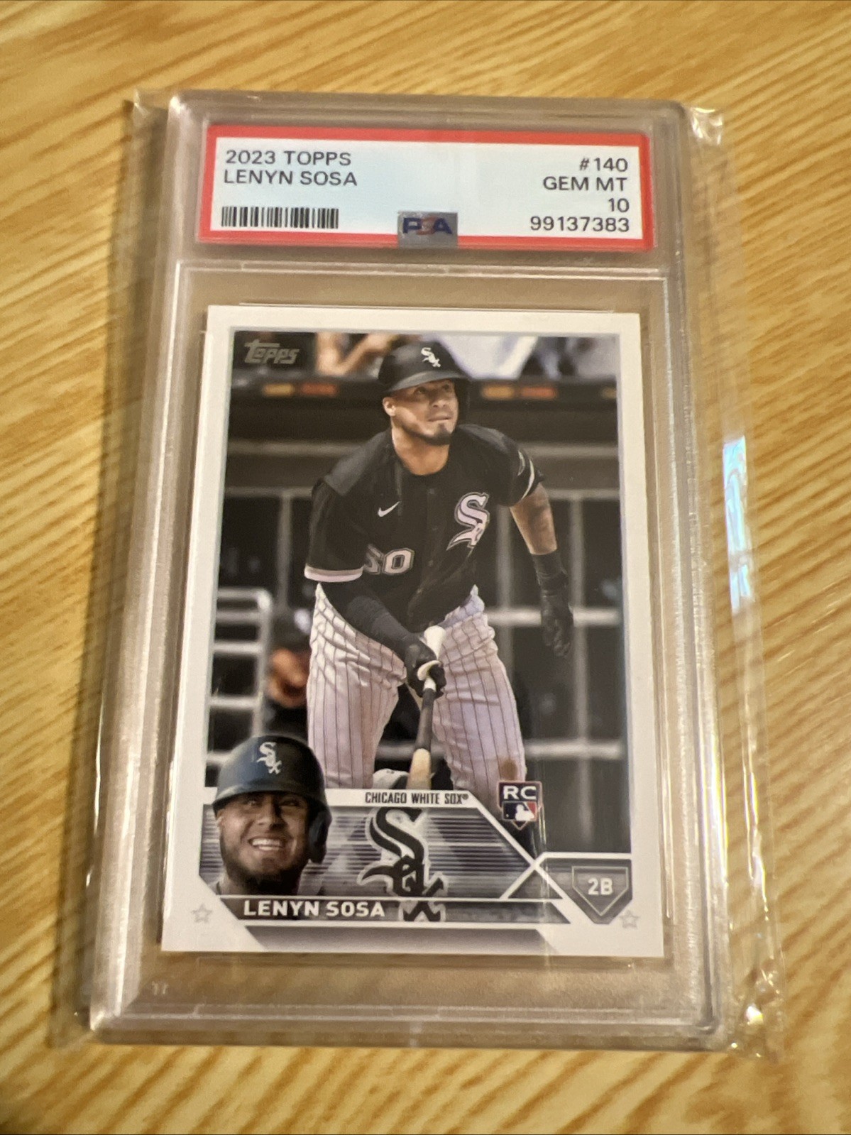 2023 Topps Lenyn Sosa #140 (ROOKIE) PSA 10 POP 6