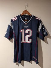 Nike New England Patriots Tom Brady 12 On Field Football Jersey Kids Youth XL