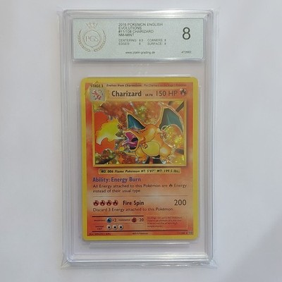 Pokémon TCG Charizard Evolutions Rare Holo EN 11/108 PGS 8 (2016)