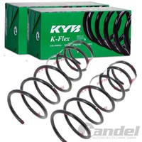 2X KYB K-FLEX Fahrwerksfedern Vorne Passend FÜR Renault 19 Links+Rechts