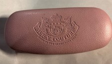 Juicy Couture Sunglasses Eyeglasses Glasses Pink Hard Case Authentic
