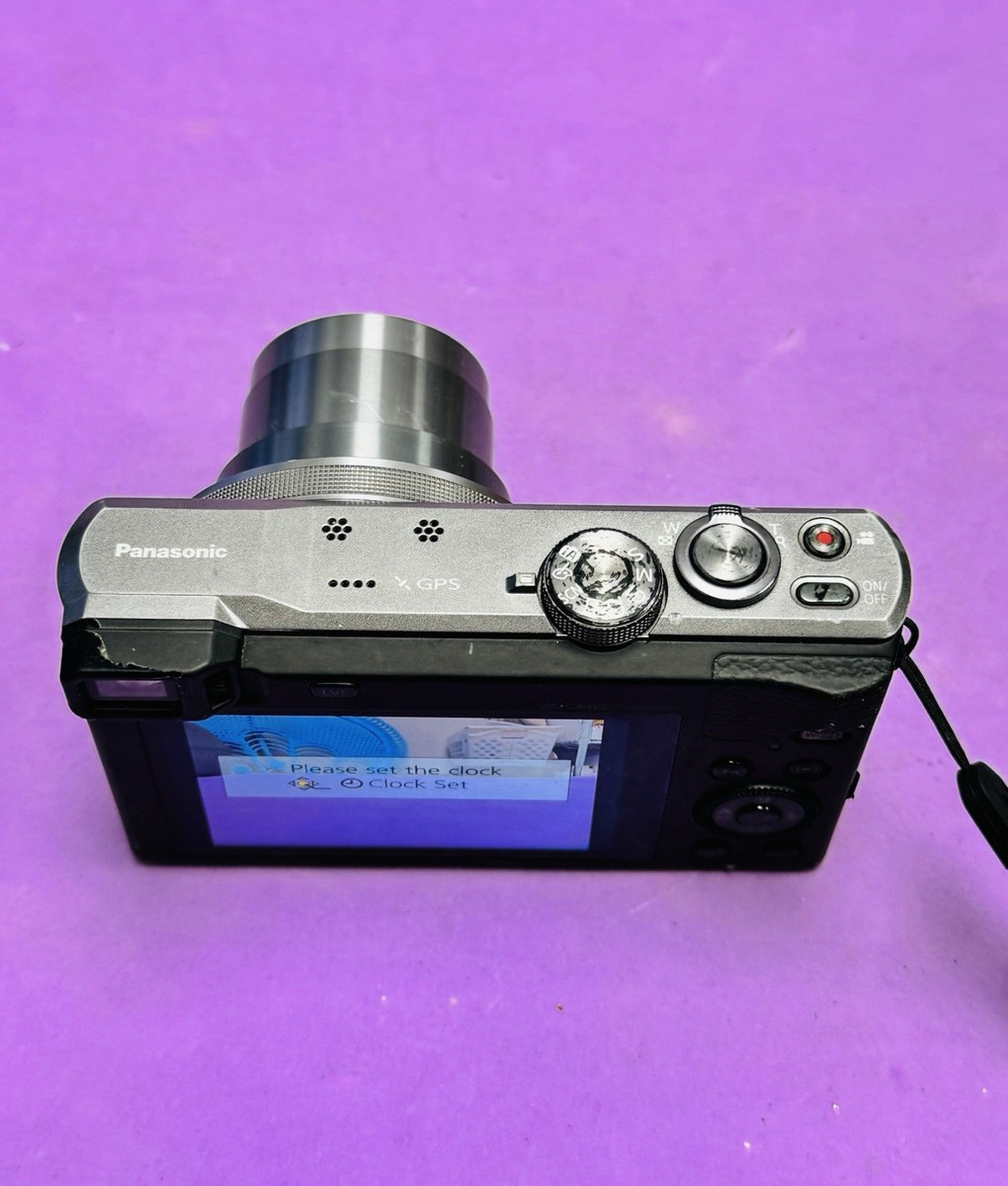 Panasonic LUMIX DMC-ZS40 18.1MP Digital Camera - Silver for sale