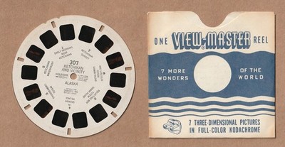 Vintage View-Master reel #307 Ketchikan and Vicinity, Alaska 1950