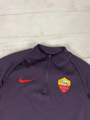 Nike AS Roma 2018 2019 Training Drill Top Soccer Jersey Long