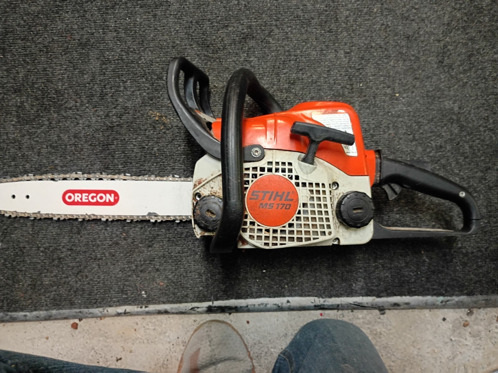 Stihl MS 170 Chainsaw w/ 16"Brand New Oregon Bar And Chain | eBay