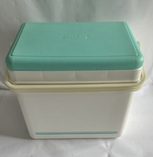 Keter vintage white green Cool Box Cooler with handle 1986