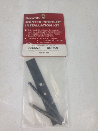 (NEW) Shopsmith Jointer Retro Fit Installation Kit #555559 081396 - Picture 1 of 4