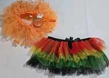 Mama M-L Baby Tutu 12-24 mths Halloween Costume Orange Candy Corn Pumpkin