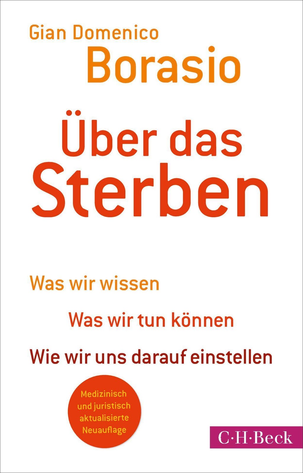 Über das Sterben di Gian Domenico Borasio foto 5
