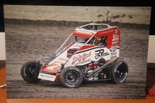 Tom Payet #7 Jolly Good Electrics/Bennett Motorsport Speedcar/Midget 8x12 Photo