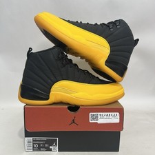 Nike Air Jordan 12 Retro  Black University Gold  