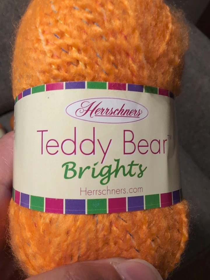 Lote de 12 Herrschners Oso de Peluche Brillos Hilo Tango-rina Mezcla Acrílica Foto 2 de 4