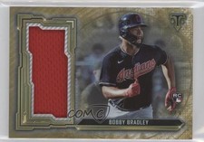 2020 Topps Triple Threads Single Jumbo Relics Gold 7/9 Bobby Bradley 1b8